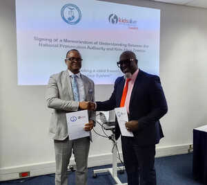 Gilbert Phiri, Zambia Director of Public Prosecutions & Bestone Banda, Director of Kids Alive Zambia