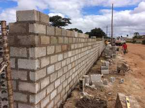 Boundary wall at Kids Alive Zambia