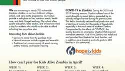 Please pray for our work in Zambia