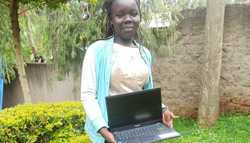 How your support provided six of our students in Kenya with new laptops