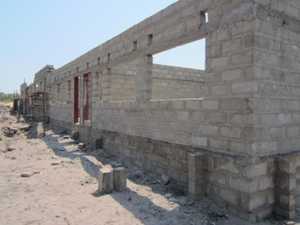 ...and new classrooms under construction!