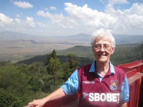 Jenny visiting the western homes