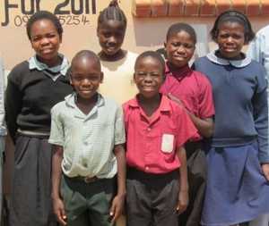 Some of the Children in the Misisi Care Centre