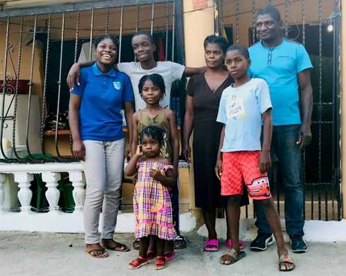 Yolanda and her family