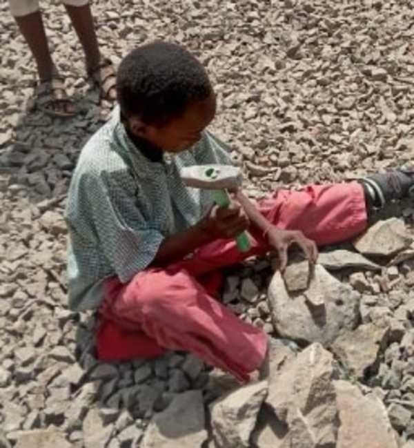 Sponsor a child through school in Kenya - and help prevent them working in quarries